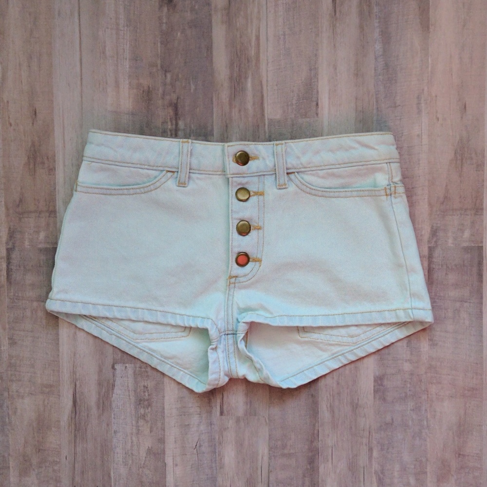 American Apparel denim shorts